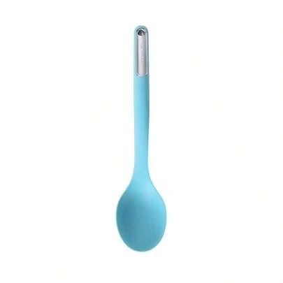 Basting Spoon, 13.5 Inches, Aqua