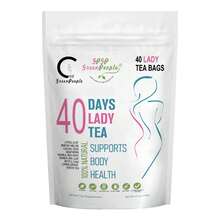 Natural 40 Days Herbal Tea - No Laxative & Caffeine, Metabolic Balance & Body Wellness Support - 1 Pack (42 Bags) - View 9