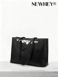 15.6 Inch Waterproof Laptop Bag, Women's Business Office Briefcase - Multicolor - View 1