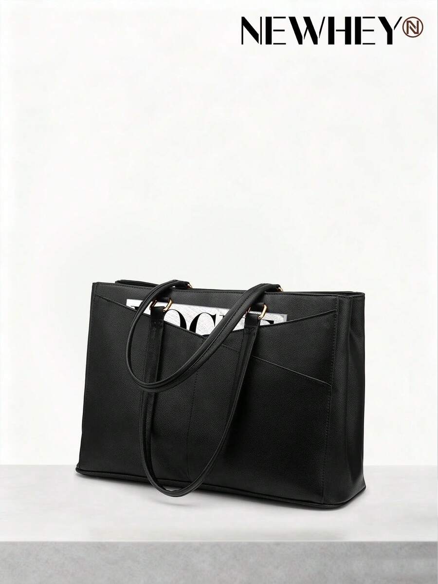 15.6 Inch Waterproof Laptop Bag, Women's Business Office Briefcase - Multicolor - View 1