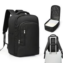 大容量旅行笔记本电脑背包，适用于14-15.6英寸笔记本电脑；时尚多功能口袋背包；轻便多层书包；带舒适提手的登机背包；男女通用休闲周末旅行包；防水日常背包，带防水隔层，适合户外徒步露营旅行；符合航空旅行标准；多种颜色可选。新旧款随机发货。 - 彩色 - 查看 12