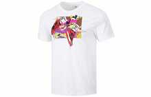 Nike Jordan All-Star Logo Print Basketball American Retro Short-Sleeve T-Shirt - White - View 11