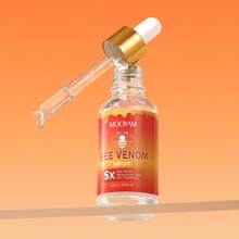 MOOYAM 1-3支装蜂毒面部精华液，蕴含肽、烟酰胺、透明质酸和甘油。这款面部护理精华液能够滋润并紧致面部肌肤，提供保湿、柔滑、提拉和紧致效果。适合所有肤质。抗衰老护肤 - BEE  ESSENCE - 查看 9