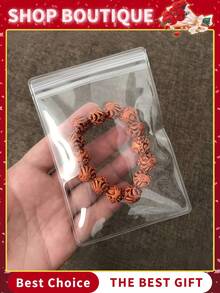 20pcs Clear PVC Jewelry Bags Plastic Jewelry Storage Pouch Transparent Rings Earrings Packing Anti Tarnish Bags Small Zipper Lock Pouch For Storage, 3 Sizes (Clear) 20/10/1pc - Multicolor - View 8