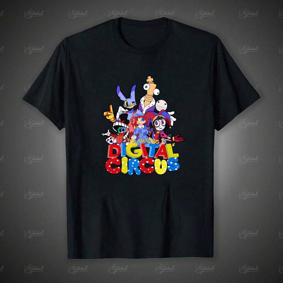 Men Sports Tees & Tanks - Black - View 1