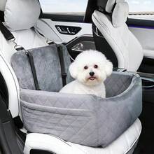 1pc High Quality Foldable Pet Booster Seat Cushion, Waterproof Pet Car Seat Cover, Suitable For Pets Outdoor And In-Car Use, All Season - Multicolor - View 2