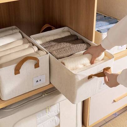 Caja de almacenamiento plegable y lavable, organizador de ropa y accesorios, contenedor de almacenamiento para decoración del hogar, adecuado para regalos de Navidad, Halloween, verano, invierno, San Valentín, Año Nuevo, Pascua para mamá, esposa, amigos