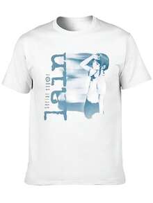 T-Shirt Femme Sci-Fi Anime Serial Experiments Lain, Vêtements Purs, Manches Courtes, Col Rond, T-Shirt De Fête, Mode Y2K_3 - White - View 1
