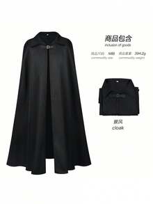 Men Cosplay Clothing - Black - View 8