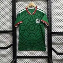 Nueva Camiseta de Fútbol de la Selección Nacional de México 2026, Camiseta de Manga Larga Transpirable para Hombre y Mujer, Camiseta de Entrenamiento - Verde - Ver 2