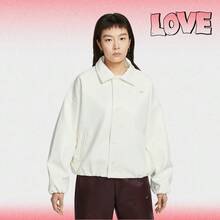 Nike 女士 AS W NSW KTMH WVN COACH JKT GC 运动夹克 - 白色 - 查看 1