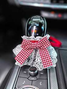 Cute Car Manual & Automatic Gear Shift Knob Cover Protector Set - A - View 4