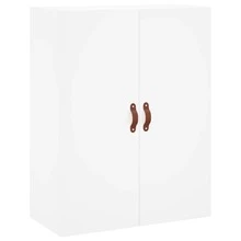 vidaXL 2 Stück Wandschränke Weiß 69,5x34x90 Cm - Bianco - Visualizzare 5