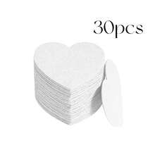 Compressed Cellulose Heart Shape Facial Sponges Natural Cosmetic Spa Sponges Reusable For Facial Cleansing Exfoliating - Coral Pink - View 30