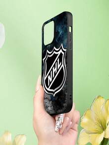 Classic  Shield Case Pattern Fashionable Men's And Women's Large Hole Anti Fall Phone Case Phone Case For IPhone 17/17PRO/17AIR/17PROMAX/16E/16/16PRO/16PLUS/16PROMAX/15/15PLUS/15PRO/15PROMAX/14/14PLUS/14PRO/14PROMAX/13/13PRO/13PROMAX/12/11( Internet Celebrity's Birthday Gift, Easter Gift, Valentine's Day Gift For Friends, Girlfriends, Boyfriends, Family) - Black - View 5