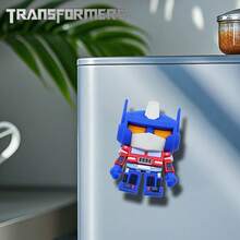 Hasbro 1 件孩之宝官方授权变形金刚冰箱贴 - 时尚冰箱贴纸，适用于厨房、办公室、白板和家居装饰，节日礼物，送给朋友的派对小礼品 - Transformer - 查看 4