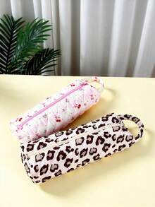 1 pieza Bolsa de almacenamiento multifuncional, Bolsa de maquillaje todo en uno para viajes, Bolsa de aseo portátil, Bolsas de almacenamiento de cosméticos, Organizador de cosméticos, Bolsa de maquillaje, Regalo de cumpleaños, Regalo del Día de San Valentín, Organizador de suministros de oficina, Bolsas de caramelos, Portaplumas, Monedero, Regreso a la escuela, Útiles escolares, Regalo para mujeres, Bolsa de maquillaje para viajes - Multicolor - Ver 9