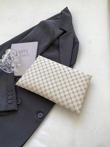 Retro Fashionable Chic Niche High-End Commuter Envelope Bag - White - View 5