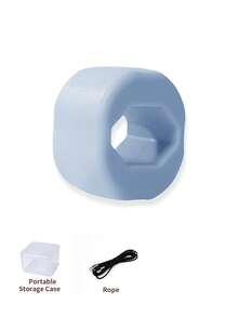 GOUNOD 1 pieza Entrenador portátil para la línea de la mandíbula, ejercitador facial, moldeador de cuello y ejercitador de papada apto para hombres y mujeres, equipo de entrenamiento de contorneado facial. - Multicolor - Ver 10