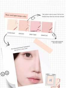 HOLIKA HOLIKA 我最爱的眼影色号 66 蜜桃伯爵灰，轻盈易晕染配方，柔滑压粉质地，持久不晕染，小巧便携，方便手指上妆，易于补妆，方便旅行携带，具有消肿功效，5 分钟快速打造完美妆容，韩国美妆，1.8 克/0.06 盎司 - 66 PEACH EARL GREY - 查看 8