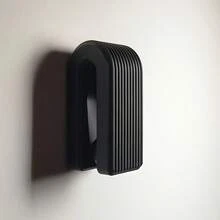 1个3D打印自锁式毛巾架，重力壁挂式，现代日式风格，装饰性强，需使用双面胶安装，适用于浴室，可放置毛巾、浴袍等，非常适合情人节、复活节、婚礼、斋月、狂欢节等场合。 - 彩色 - 查看 12