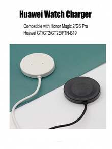 Magnetic Charging Dock Cradle With USB Charging Cable For Huawei GT GT2 GT2e/Honor GS Pro Smart Watch - White - View 5