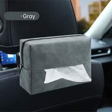 Multi-Functional Universal Tissue Box Simple Armrest Box Seat Hanging New Square Flip Leather Tissue Box Car Tissue Box - Tissue Pack - View 14