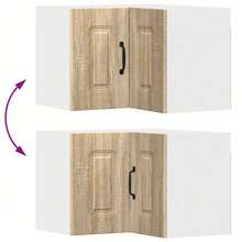 vidaXL Küchenschrank Kalmar Sonoma-Eiche 57 X 57 X 40 Cm Holzwerkstoff - Gelb - Übersicht 11