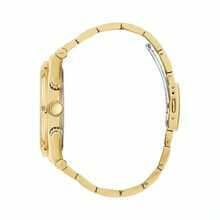 Đồng hồ nam GUESS mạ vàng, đính pha lê, chronograph máy quartz GW0455G2 - vàng đen - Xem 3