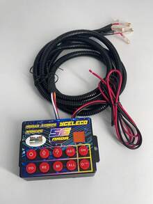 12 Tones 12-24V Car Snail Horn Switch Horn Controller With Button, Universal Car Horn Sound Multi-Tone Horn 12 Control Box, Button, Air Horn, Colorful Light Control Suitable For Car Motorcycle - Speaker Controller - View 15