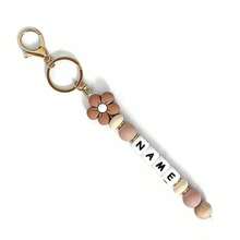Personalized Handmade Floral Keychain Multi-Color Valentine's Day Gift Travel Essentials Kawaii Holiday Essential - Multicolor - View 29