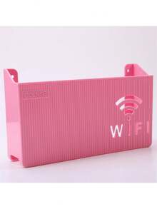 1PC Router Storage Rack TV Set-Top Storage Box Wifi Router Storage Box Wall Hanging Wifi Box Wireless Storage Boxes Case - Multicolor - View 3