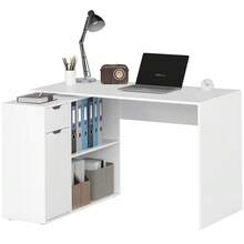 Home Office Desks - White - View 9