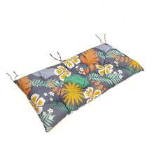Indoor/Outdoor Bench Cushion,Waterproof Swing Seat Cushion,Outdoor Chair Cuhion,For Lounger Garden Furniture Patio Loveseat (47.2'' X 19.7'') - 花 - 查看 7