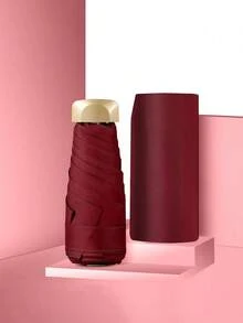 Mini Folding Umbrella, Waterproof Portable Travel Umbrella, Sun Umbrella, Ladies UV Protection Umbrella, 2-In-1 Mini Six-Fold Ultralight Portable Umbrella, Mini Travel Umbrella, Sunny And Rainy Dual-Use Portable Umbrella, Windproof, 99% UV Protection, Unisex, Sturdy Structure - Multicolor - View 12