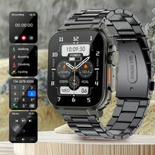 LIGE Fashion Multifunctional Smartwatch With Over 100 Sports Modes, Activity Tracking, Alarm Reminders, Weather Forecast, Splash-Proof, Music Playback, Text Notifications, Call Notifications. Smartwatch For Men And Women – Sports & Leisure. - Black - View 2