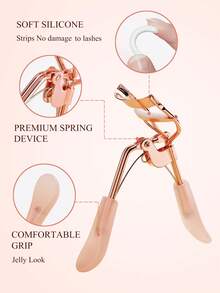 Set Alat Bulu Mata 20pcs/Set, Termasuk Penjepit Bulu Mata, Bantalan Karet Pengganti, Sisir Pemisah Bulu Mata, Sikat Bulu Mata, Mengeriting Bulu Mata, Terjangkau, Cocok untuk Perjalanan, Hadiah untuk Wanita, Perlengkapan Liburan, Kado Liburan - MultiWarna - View 3