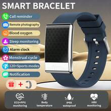 LIGE New Smart Bracelet With 120+ Sports Modes, Women's Health Monitoring, Step/Calorie/Distance Tracking, 24/7 Heart Rate Monitoring, Scientific Sleep Tracking, Blood Oxygen Detection, Splash-Proof, Sports Tracking, Alarm Clock, Fashionable Multifunctional Bracelet, Unisex Design - 1 Set - View 14