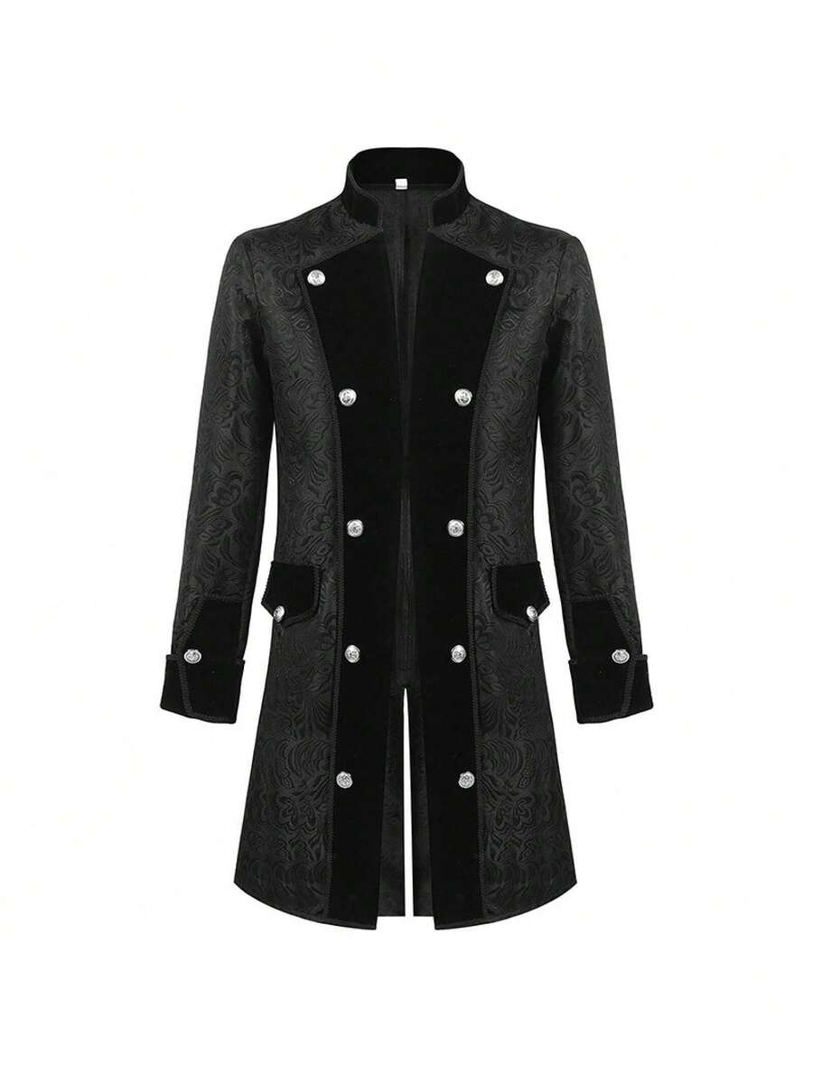 Men Cosplay Clothing - Black - View 1