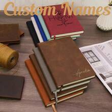 Engraved Leather Notebook, Customizable Journal, Personalized Leather Diary, Handmade Writing Notebook, Unique Writing Diary,Lined Journal,Personalized,Personalized Gifts,Engraved Journal,Blank Journal,Leather Journals,Custom Leather,Personalized Journal,Travel Journals,Journal Notebook,Custom Journals,Writing Journals,Journals - Notebook - View 2
