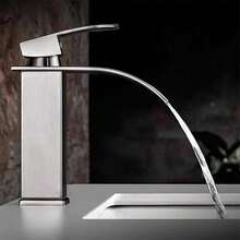 Torneira Misturador Banheiro Luxo Cromada em Aço Inoxidável Alta Qualidade Winda - Falar - Visão 6