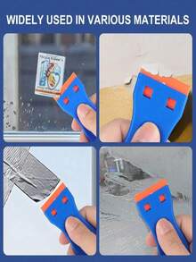 22 piezas Juego de herramientas de raspador de plástico, adecuado para quitar pegatinas de vidrio, calcomanías y película de pintura - A - Ver 9
