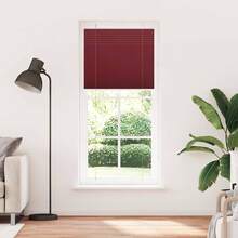 vidaXL Plissee Bordeauxrot 85x200 Cm Stoffbreite 84,4 Cm Polyester - one-size - View 2