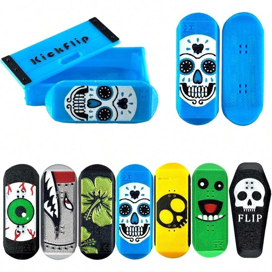 3D打印磁性指尖滑块，便携式减压手柄，适合通勤、旅行、汽车仪表盘装饰，是送给通勤族、朋友、情人节的理想礼物，小巧的指尖玩具，可缓解焦虑并提高专注力