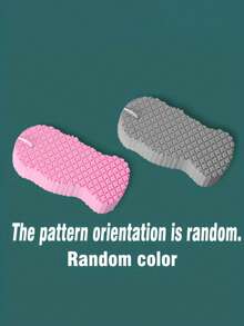 1pc Super Soft Exfoliating Bath Sponge, With Ultra Soft Body Scrub Texture, 3D Fish Scale Pattern, Bathroom Accessory - Multicolor - View 11