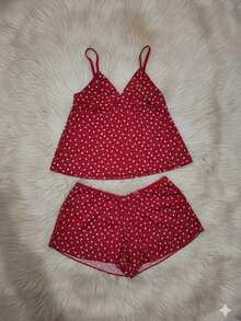 kit 3 pijamas tecido leve e confortavel. - Multicolorido - Visão 2