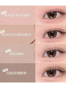 HOLIKA HOLIKA 我最爱的眼影色号 66 蜜桃伯爵灰，轻盈易晕染配方，柔滑压粉质地，持久不晕染，小巧便携，方便手指上妆，易于补妆，方便旅行携带，具有消肿功效，5 分钟快速打造完美妆容，韩国美妆，1.8 克/0.06 盎司 - 66 PEACH EARL GREY - 查看 3