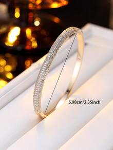 1pc Niche Design Premium Bracelet Jewelry, Suitable For Parties, Daily Commute, And Work, Can Add Refined Touch To Outfits - Multicolor - View 4