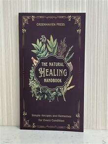 The Natural Healing Handbook - Holistic Health Guide With Herbal Remedies, DIY Self-Care Recipes For Pain Relief & Immunity Book - Mixed color - View 8