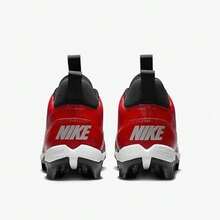 Nike Alpha Menace 4 Shark FN0028-600 Mens Red White Black Football Cleats NIN882 - Red - View 4